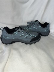Merrell Moab 2 Low Lace 2.5 M Grey/ Blue Trail Hiking Shoes NIB