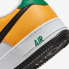 Nike Air Force 1 Low FN8008-700 Sneakers Kids 6.5 Yellow Lifestyle Shoes HTAT142