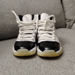 Jordan Air Jordan 378038-170 White Black Unisex Kids Athletic US 5.5Y EU 38