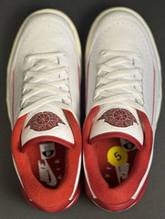 Nike Air Jordan 2/3 White Varsity Red FD0384-161 Gradeschool Size 5Y New