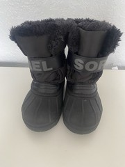 Sorel Snow Commander Winter Boot Black (Little Kids‘) Size US 10