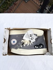 Converse Chuck Taylor All Star x Comme des Garçons PLAY High Top EU 35 Grey