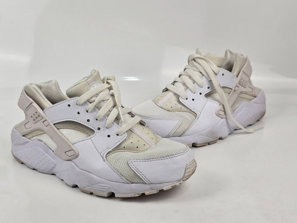Nike Air Huarache White Sneakers US Size 6.5Y