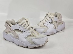 Nike Air Huarache White Sneakers US Size 6.5Y
