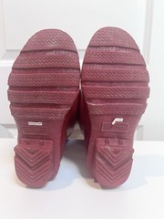 Hunter Red Kids‘ Original Gloss Waterproof Rain Boot Boys Girls Size 1/2