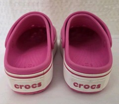 Crocs Pink Crocband Platform Clog Size Children’s C13