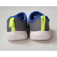 Carter’s Lorena Kids Grey Blue Mesh Hook and Loop Sneakers Size 8M CF22B06H