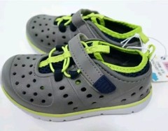 Kids Member’s Mark Gray Lightweight Rubber Play Sneakers Size 10M NEW