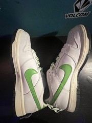 Vintage 2006 Green Bean Nike Dunk Low, Size 5.5y-7w.