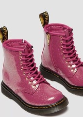 Dr. Martens Kid’s Boots 1460 Fuchsia-Silver-Gold Glitter NIB Size 12