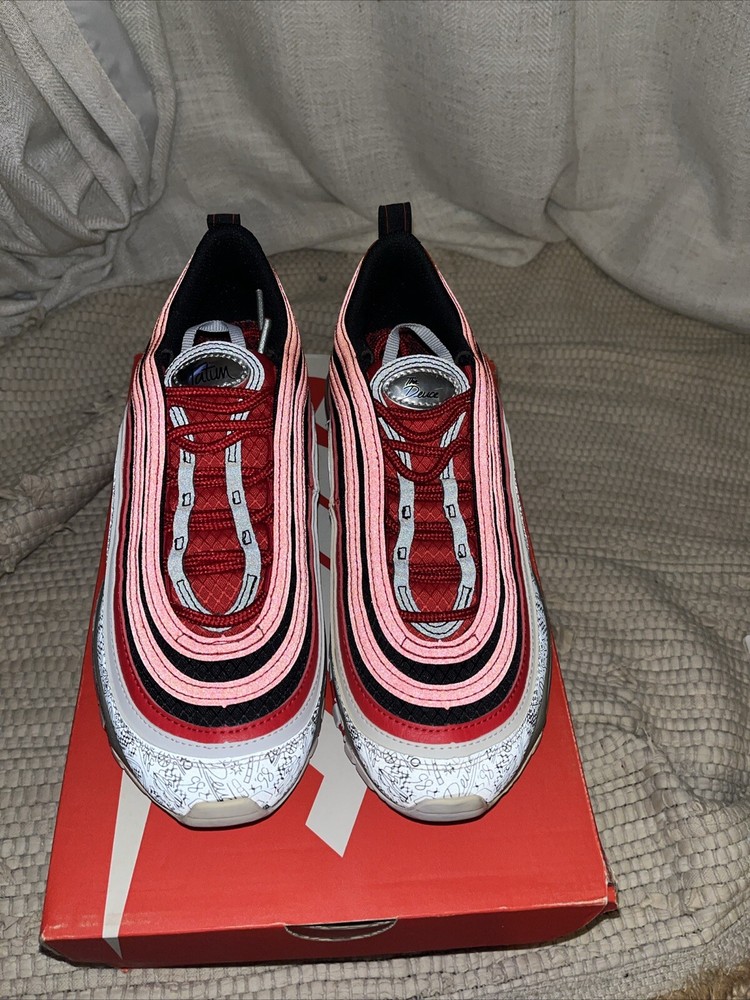 Nike Air Max 97 Jayson Tatum St Louis Roots The Deuce Youth Size 5.5Y WORN ONCE