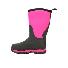 Muck Boot Rugged Ii Pull On Snow Youth Girls Black, Pink Casual Boots RG2-400Y