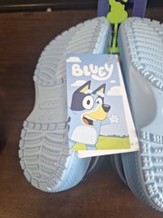 Bluey x Crocs Kids Size C12 Classic Clogs Bluey Bingo Bandit NEW Preschool C12
