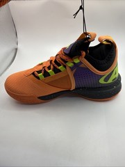 AND1 Kids Charge High Volt Attack Volt Orange Youth Sneakers Size 5