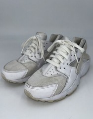 Youth Size 5.5Y White Nike Huarache Run (GS) Running Shoes 654275 110