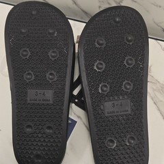 Minecraft Slide Sandals Unisex Kids US 3-4 Black/Green Slip On