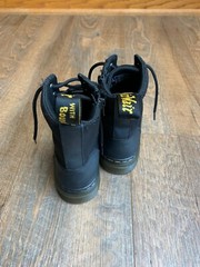 Dr. Martens Combs J Youth Kid’s Black Lace Up/Side Zip Ankle Boots Size: 2 US M
