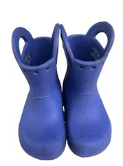 Crocs Kids Handle It Rain Boots Blue 12803 Size C6 Toddler 6 Rubber Boots