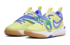 Nike Team Hustle D11 SE Luminous Green Ultramarine Big Kids Youth Sz 2