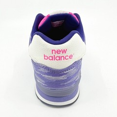 New Balance 574 Classics Purple Pink White Kids Running Sneakers KL574SQG