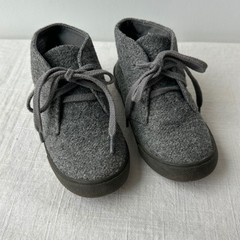 Crewcuts Kids Gray Wool Blend Chukka Boots Lace Up Casual Shoes Size K10