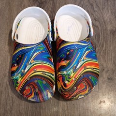 Crocs Classic Out Of This World Marble Clog Kids SizeJ2