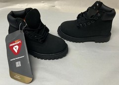Kids‘ Toddler Timberland 6 Inch Premium Waterproof Boots Black TB112807 001 NEW
