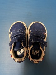 Vans Comfycush Old Skool V Toddler ‚Autism Awareness‘ Unisex Sneakers size: 4