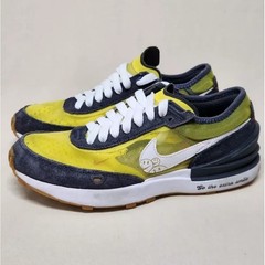 Nike Waffle One GS Go The Extra Smile Yellow Black DO5868-700 Youth Size 4Y