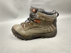 Merrell Chameleon Thermo Mid Waterproof Hiking Boot Kids 3.5 Leather Continuum