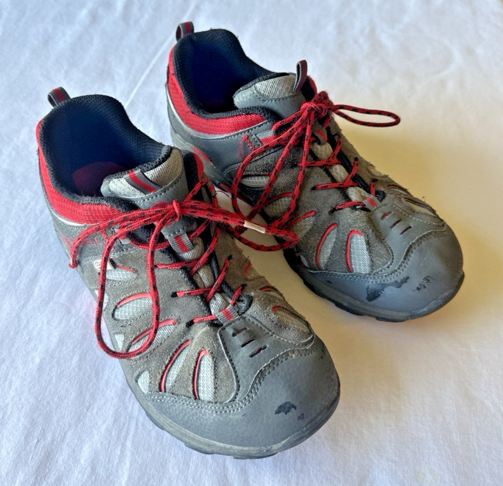 MERRELL DRY Chameleon Low Lace Gray Red Waterproof Size US 5 M / EUR 36