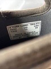 BOGS Kids’ York Camo Waterproof Pull On Insulated Rain Boots Size 13 Mossy Oak