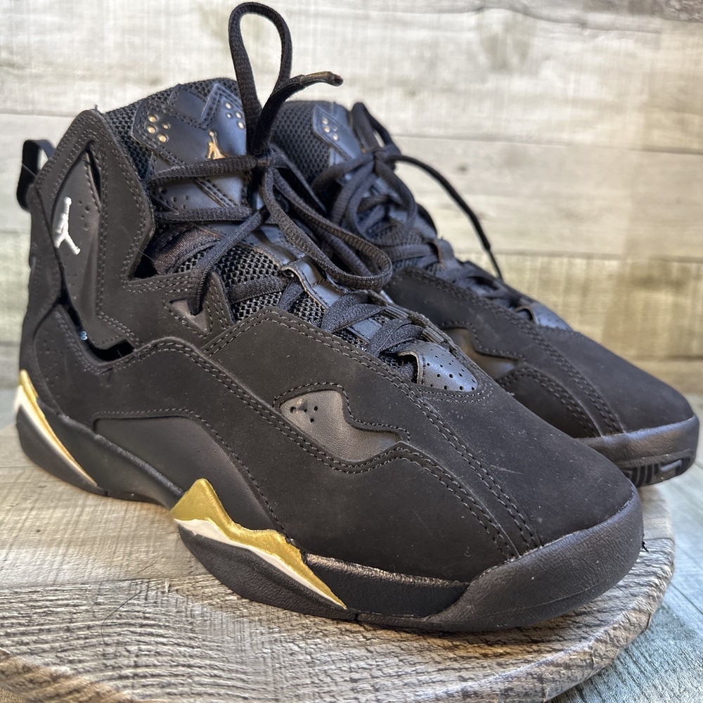 Air Jordan Jordan True Flight GS ‚Black Metallic Gold‘ 2023 343795-017