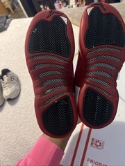 Air Jordan 12 Retro Mid Cherry Red Size 5.5 Youth