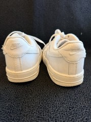Nike Air Force 1 Triple White 314193-117 Youth Sneakers/Shoes size 2.5Y