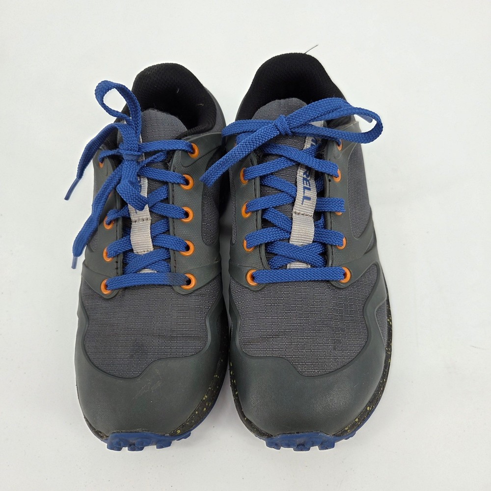 Merrell Kids Nova 2 Grey Blue Orange Trail Running Shoes MK262591 Size 1M