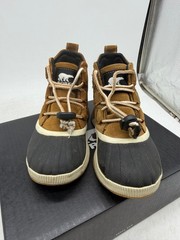 Sorel Out ‚N About III Classic Snow Boots Kids Camel Brown Suede Waterproof – 2