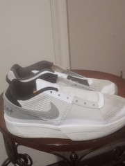 Nike JA Morant 1 ‚Wet Cement‘ Size 6Y Smoke Grey White Basketball DX2294-101