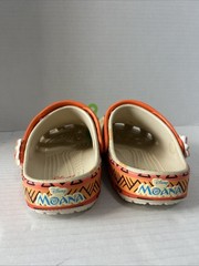 NEW Crocs Disney Moana Classic Clogs Big Kids Youth Size J4 Ocean Beach NWT