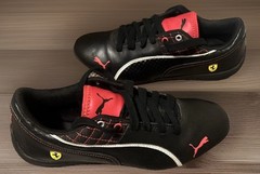 Kid’s Black & Red Motorsport Puma Ferrari Drift Cat Style, US 4 C