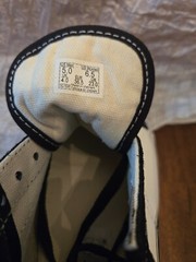 Vans Old Skool Flame Black/White Size 5 US
