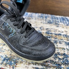 Nike Air Force 1 Space Jam Computer Chip Shoe DN1438-001 Toddler Sz 13C Black