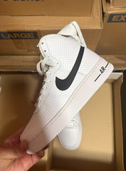 BRAND NEW Nike Kids GS 6.5Y Air Force 1 High Top White/Black
