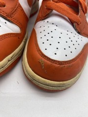 Nike Dunk High SP GS Syracuse Junior Youth Trainers White Orange US 7Y