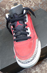 Big Kid’s Jordan Spizike Low Gym Red/Black-Wolf Grey FQ3950-600 Size 7y
