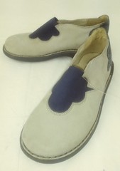 Primigi Sky Effect System Kids Shoes Loafers EU 33 Gray Blue Suede Walking 2780