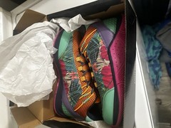AND1 Explosive T Kids Low Top Lace-Up Mesh Sneakers Floral Multicolor US 5.5