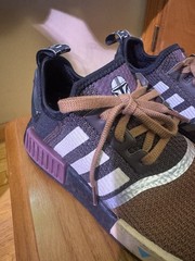 ORIGINAL ADIDAS STAR WARS MANDALORIAN BROWN/TAN/BLACK Youth Size 4.5 Women’s 6.5