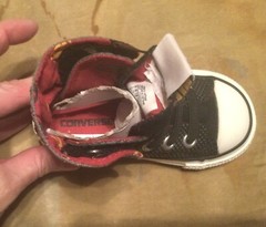 NEW! Converse All Star Boys DC Comic Superman Hi Tops Size 5
