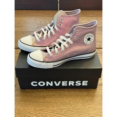 Converse Chuck Taylor All Star High Top Pink Glitter Sneakers Kids Size 6
